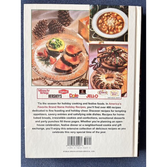 VTG HOLIDAY RECIPES Book America's Favorite Brand Name !997 Gifts From Kitchen - Picture 13 of 13